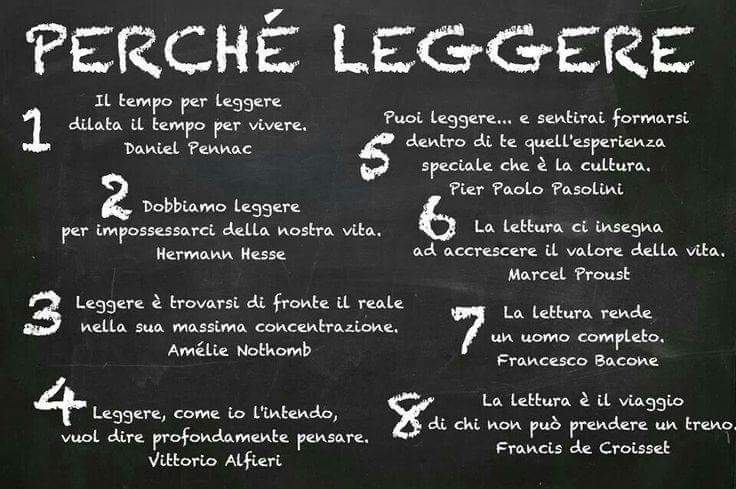 leggere fa bene